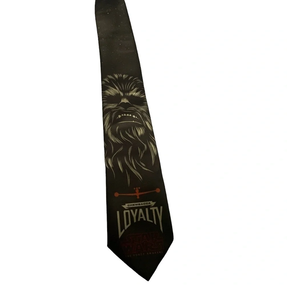 Chewbacca‎ Loyalty The Force AwakenChild’s Clip-on Neck Tie Star Wars Brown